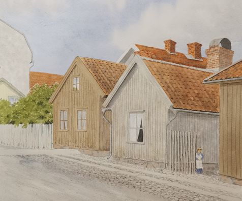 Kronogatan - Vänersborg "tidigt 1900-tal"